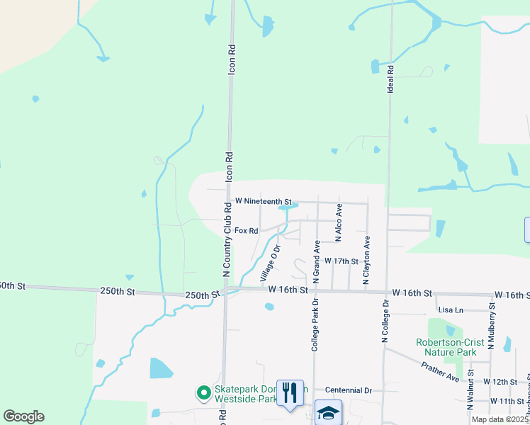 map of restaurants, bars, coffee shops, grocery stores, and more near 1829 Cypress Drive in Maryville