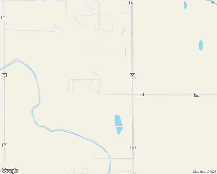 map of restaurants, bars, coffee shops, grocery stores, and more near 25871 County Road 52 in Kersey