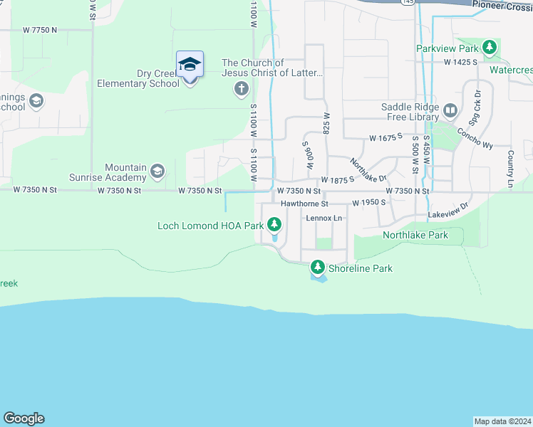map of restaurants, bars, coffee shops, grocery stores, and more near 93 Kintail Street in Saratoga Springs