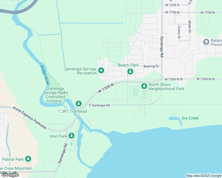 map of restaurants, bars, coffee shops, grocery stores, and more near 900 East in Saratoga Springs