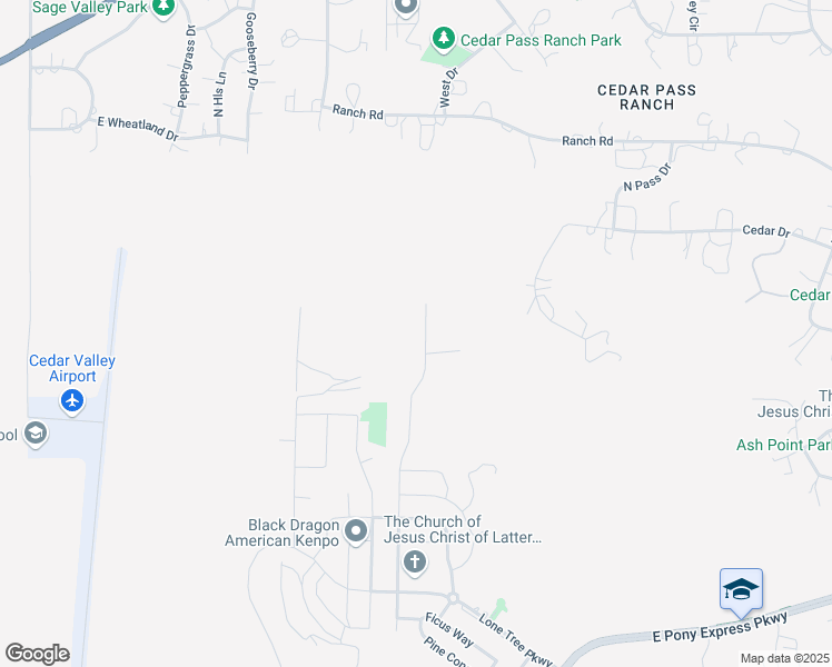 map of restaurants, bars, coffee shops, grocery stores, and more near 1973 East Jake Ryan Way in Eagle Mountain