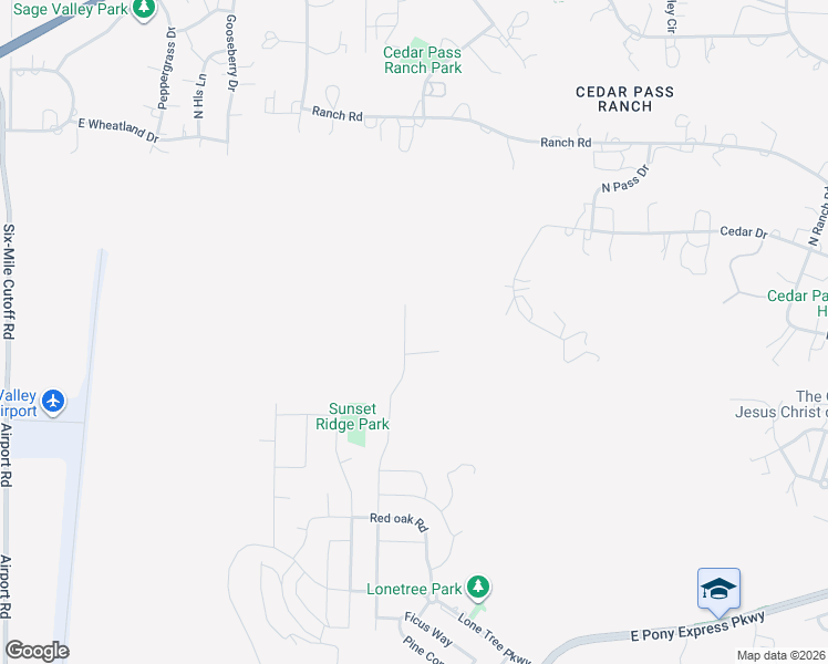 map of restaurants, bars, coffee shops, grocery stores, and more near 8136 Bristlecone Road in Eagle Mountain