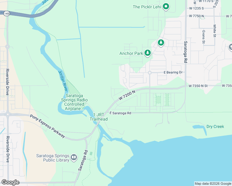 map of restaurants, bars, coffee shops, grocery stores, and more near 2310 North in Lehi