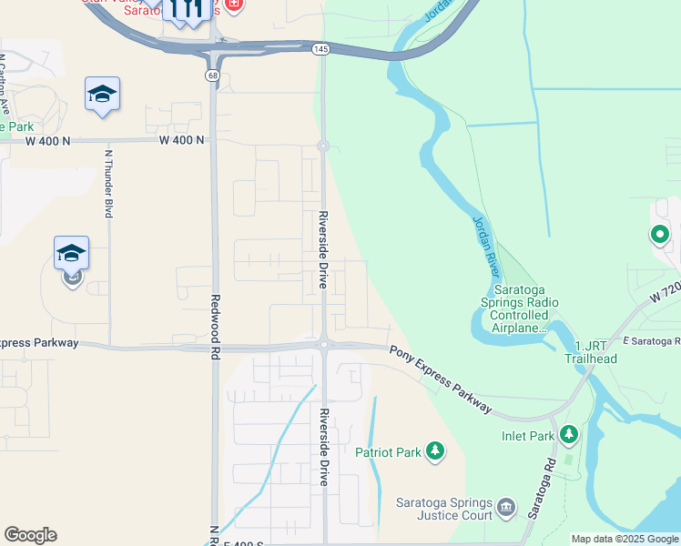map of restaurants, bars, coffee shops, grocery stores, and more near 137 Bear River Road in Saratoga Springs