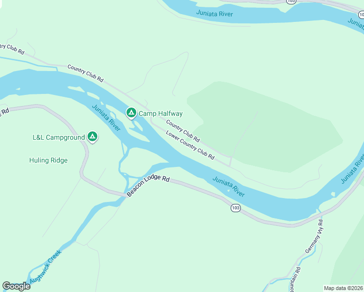 map of restaurants, bars, coffee shops, grocery stores, and more near 118 Lower Country Club Road in Mount Union
