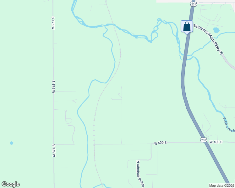 map of restaurants, bars, coffee shops, grocery stores, and more near 1216 West 400 South in Lafayette