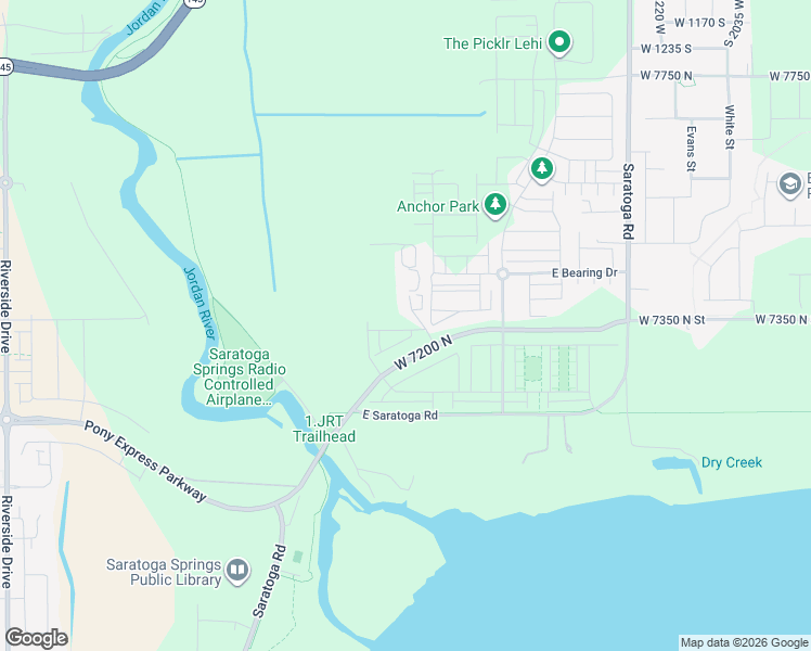 map of restaurants, bars, coffee shops, grocery stores, and more near 892 East Sand Dollar Way in Saratoga Springs