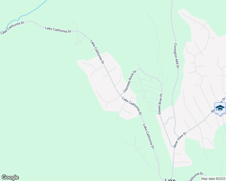 map of restaurants, bars, coffee shops, grocery stores, and more near 19657 Lake California Drive in Cottonwood