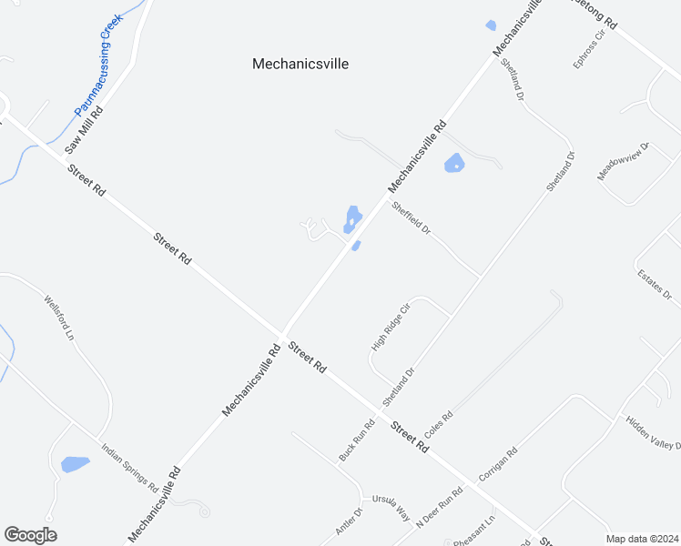 map of restaurants, bars, coffee shops, grocery stores, and more near 5944 Mechanicsville Road in Mechanicsville