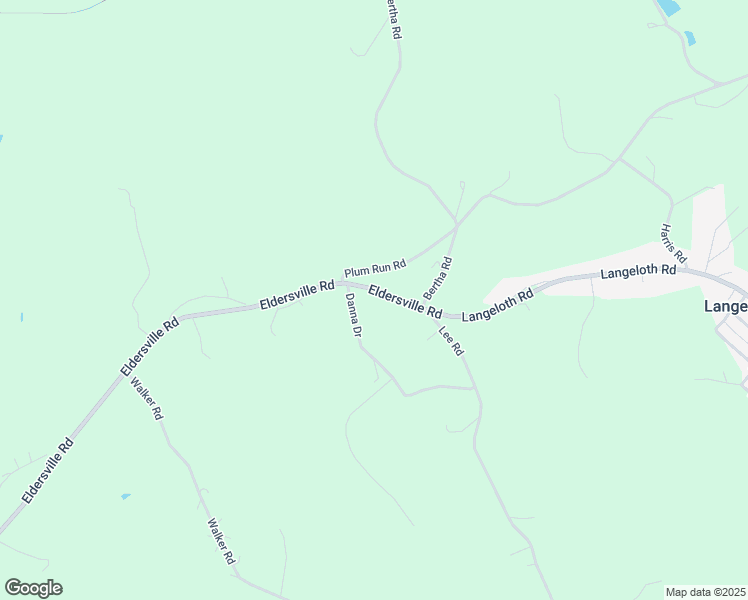 map of restaurants, bars, coffee shops, grocery stores, and more near 1196 Eldersville Road in Burgettstown