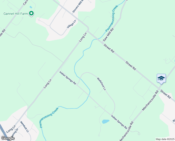 map of restaurants, bars, coffee shops, grocery stores, and more near 3669 Wellsford Lane in Doylestown
