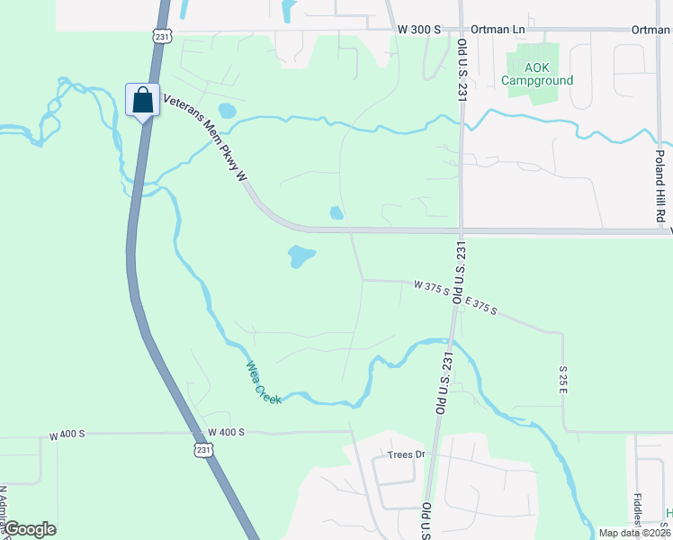 map of restaurants, bars, coffee shops, grocery stores, and more near 3750 Old Romney Road in Lafayette