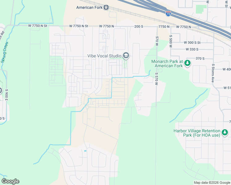 map of restaurants, bars, coffee shops, grocery stores, and more near 758 West 520 South in American Fork