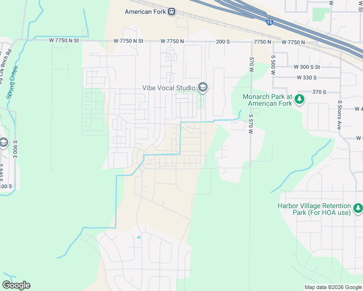 map of restaurants, bars, coffee shops, grocery stores, and more near 774 West 520 South in American Fork