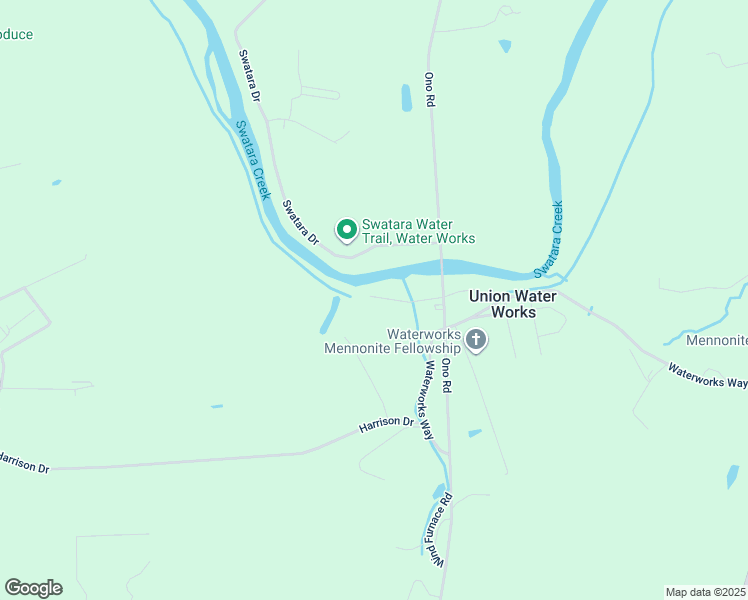 map of restaurants, bars, coffee shops, grocery stores, and more near 32 Towpath Road in Annville
