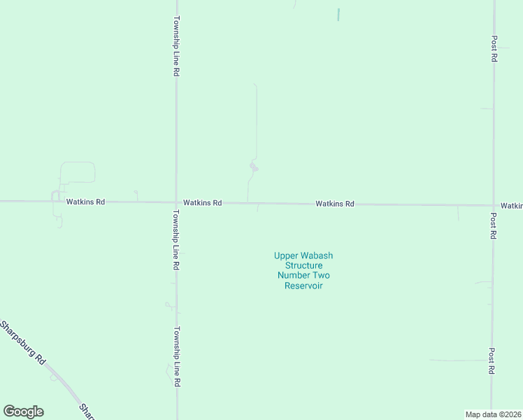 map of restaurants, bars, coffee shops, grocery stores, and more near 3137 Watkins Road in Fort Recovery