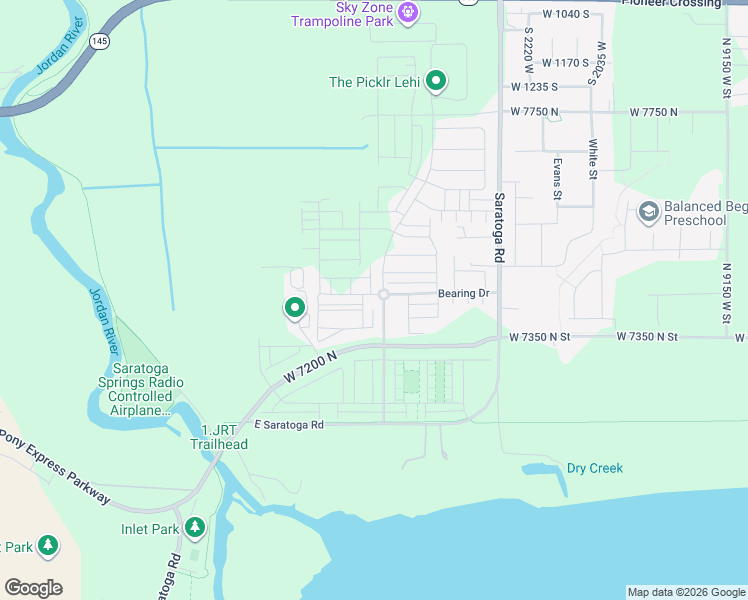 map of restaurants, bars, coffee shops, grocery stores, and more near 900 East in Saratoga Springs