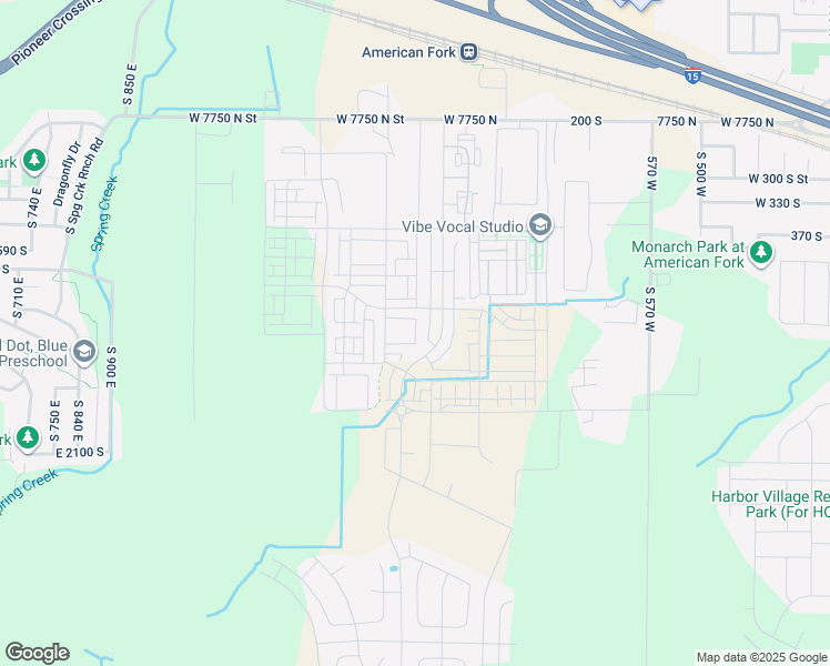 map of restaurants, bars, coffee shops, grocery stores, and more near 538 South 900 West in American Fork