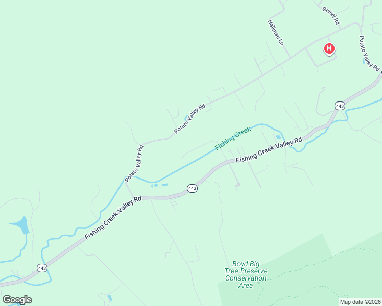 map of restaurants, bars, coffee shops, grocery stores, and more near 1476 Park Lane in Harrisburg