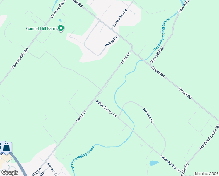 map of restaurants, bars, coffee shops, grocery stores, and more near 5683 Kingfisher Lane in Doylestown