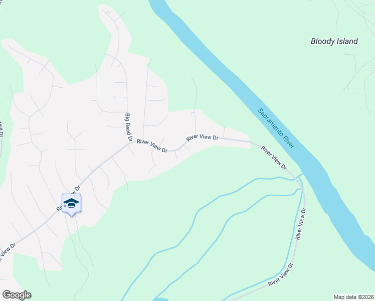 map of restaurants, bars, coffee shops, grocery stores, and more near 22555 River View Drive in Cottonwood