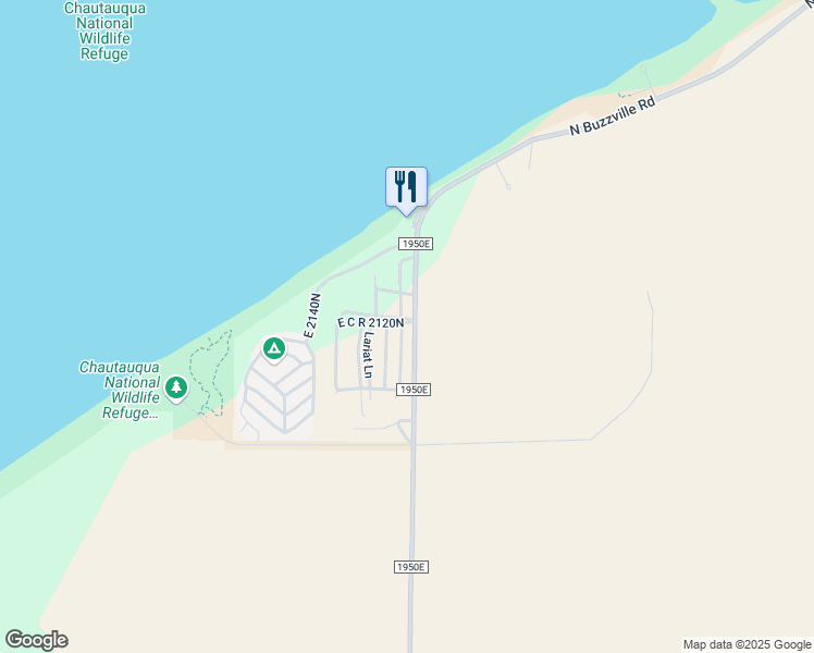 map of restaurants, bars, coffee shops, grocery stores, and more near 21101-21299 White Oak Drive in Havana