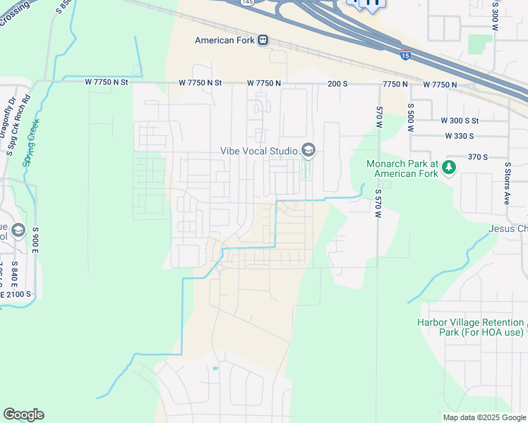 map of restaurants, bars, coffee shops, grocery stores, and more near 814 West 490 South in American Fork