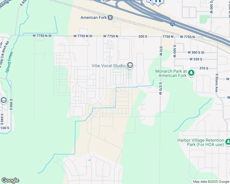 map of restaurants, bars, coffee shops, grocery stores, and more near 491 South 800 West in American Fork