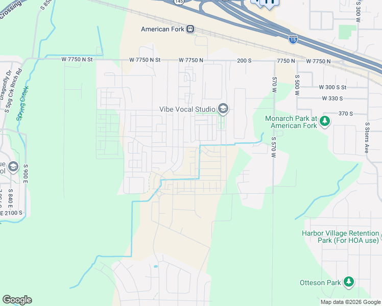 map of restaurants, bars, coffee shops, grocery stores, and more near 814 West State Road in American Fork