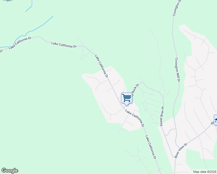 map of restaurants, bars, coffee shops, grocery stores, and more near 21871 Burney Pl in Cottonwood