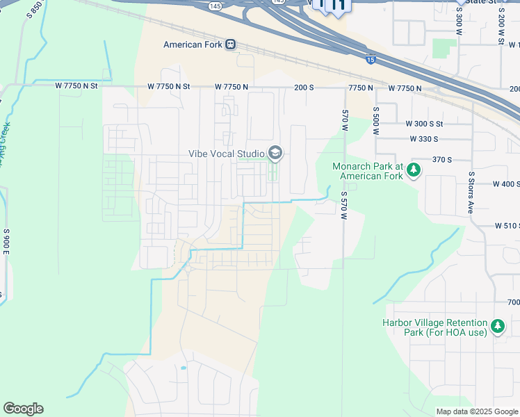 map of restaurants, bars, coffee shops, grocery stores, and more near 468 South 740 West in American Fork