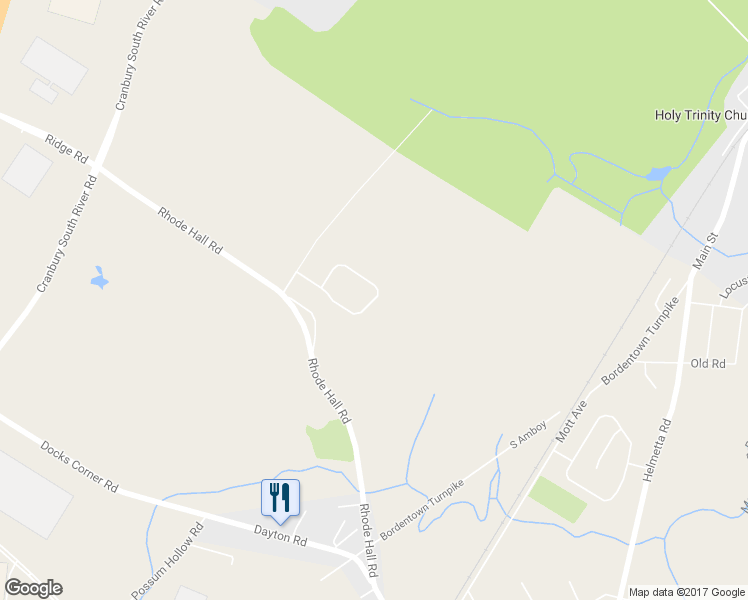 map of restaurants, bars, coffee shops, grocery stores, and more near 23 Woodcrest Circle in Monroe Township