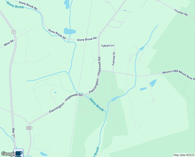 map of restaurants, bars, coffee shops, grocery stores, and more near 10 Ringos Mill Road in Hopewell