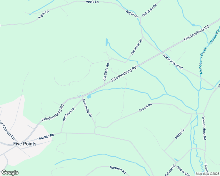 map of restaurants, bars, coffee shops, grocery stores, and more near 2000 Friedensburg Road in Reading