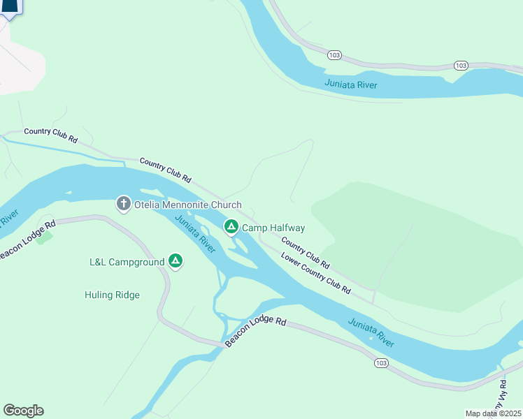 map of restaurants, bars, coffee shops, grocery stores, and more near 18 Trellis Drive in Mount Union