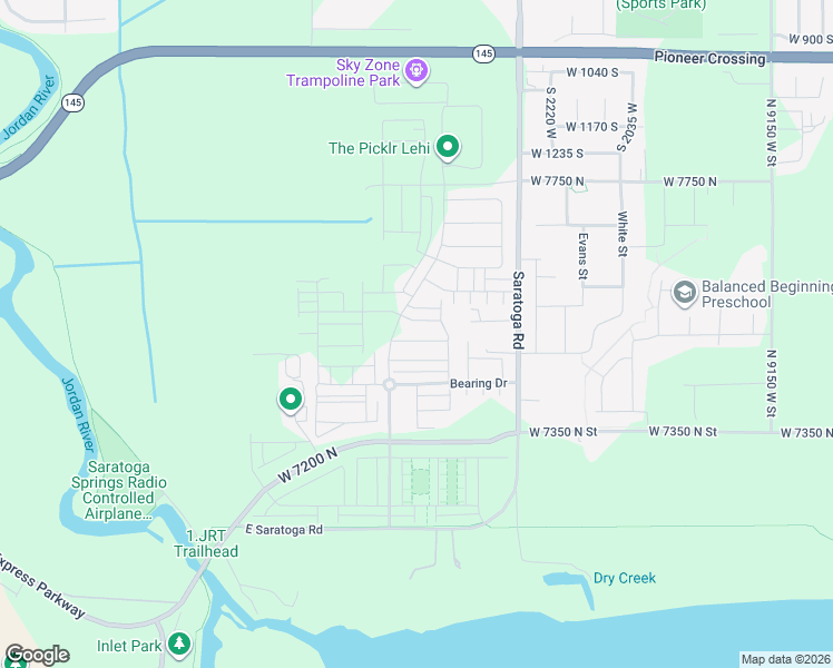 map of restaurants, bars, coffee shops, grocery stores, and more near 1078 Dory Boat Road in Saratoga Springs