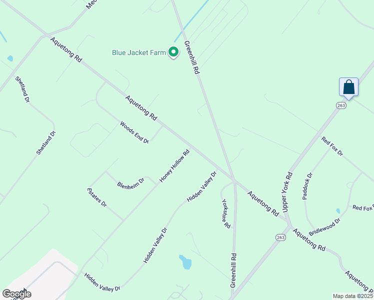 map of restaurants, bars, coffee shops, grocery stores, and more near 6193 Honey Hollow Road in Doylestown