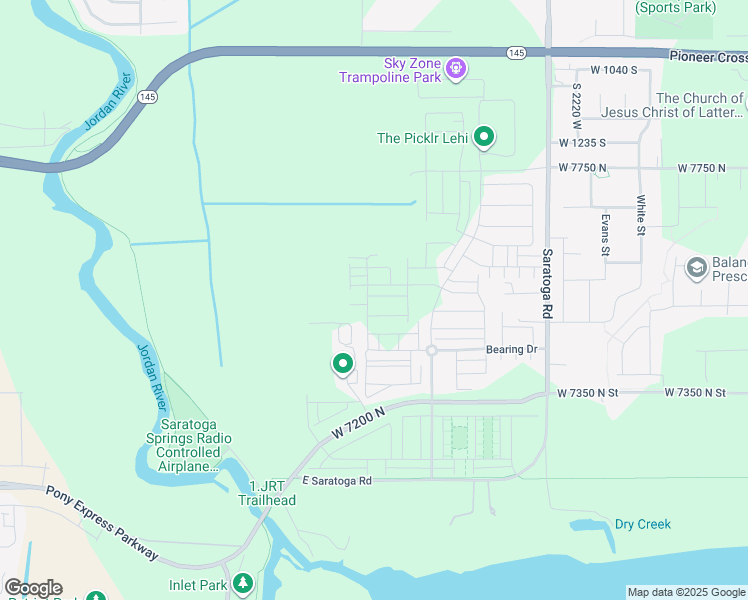 map of restaurants, bars, coffee shops, grocery stores, and more near 941 Citadel Lane in Saratoga Springs