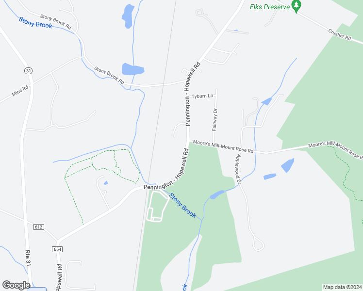 map of restaurants, bars, coffee shops, grocery stores, and more near 10 Ringos Mill Road in Hopewell