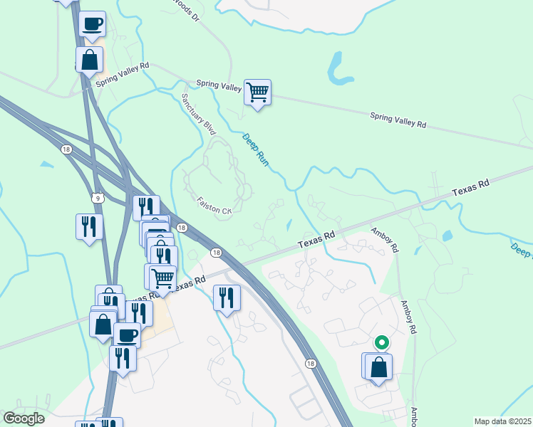 map of restaurants, bars, coffee shops, grocery stores, and more near 292 Harvard Place in Marlboro