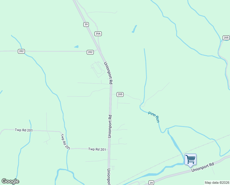 map of restaurants, bars, coffee shops, grocery stores, and more near 202 Cutler Drive in Bloomingdale