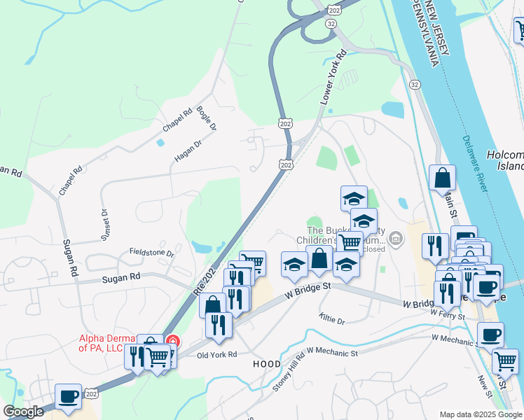 Solebury Township Trail, New Hope PA Walk Score