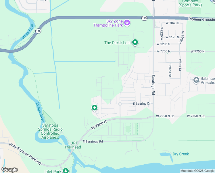 map of restaurants, bars, coffee shops, grocery stores, and more near 961 Jack Drive in Saratoga Springs