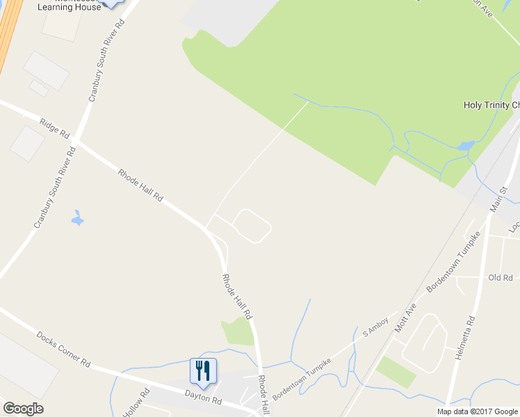 map of restaurants, bars, coffee shops, grocery stores, and more near 23 Woodcrest Circle in Monroe Township