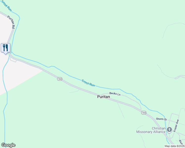 map of restaurants, bars, coffee shops, grocery stores, and more near in Cambria County