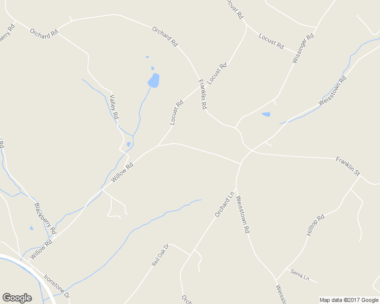 map of restaurants, bars, coffee shops, grocery stores, and more near 492 Willow Road in Boyertown