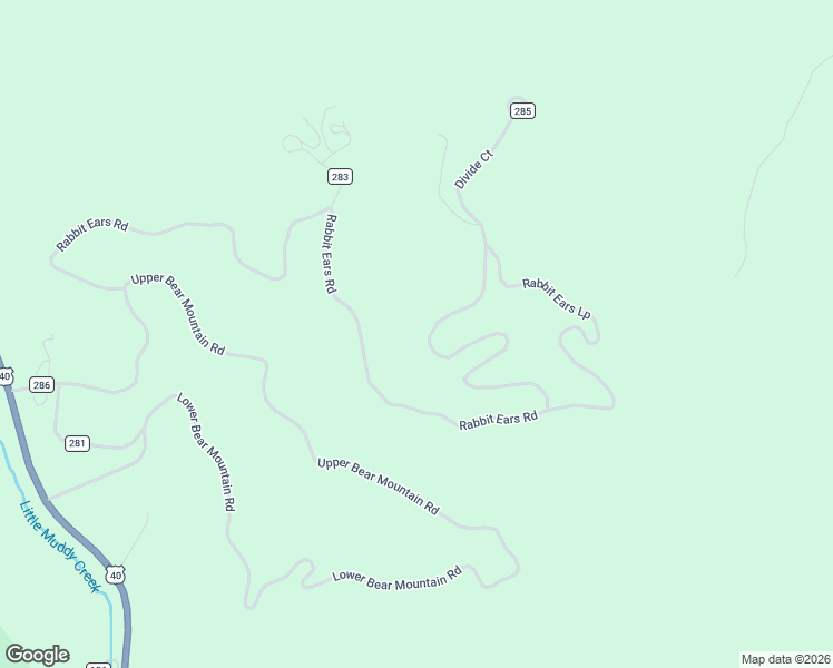 map of restaurants, bars, coffee shops, grocery stores, and more near 415 County Road 283 in Kremmling
