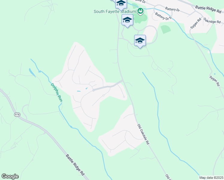 map of restaurants, bars, coffee shops, grocery stores, and more near 5700 Stockbridge Court in McDonald