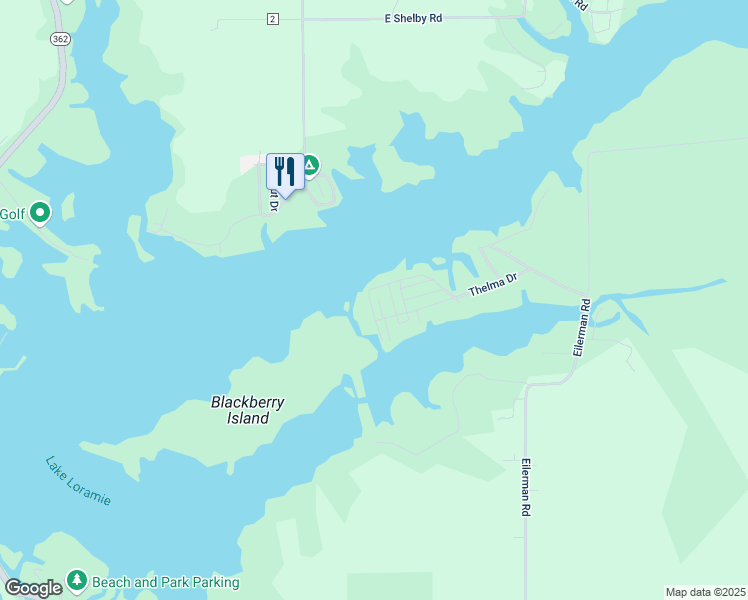 map of restaurants, bars, coffee shops, grocery stores, and more near 12108 Granville Avenue in Minster