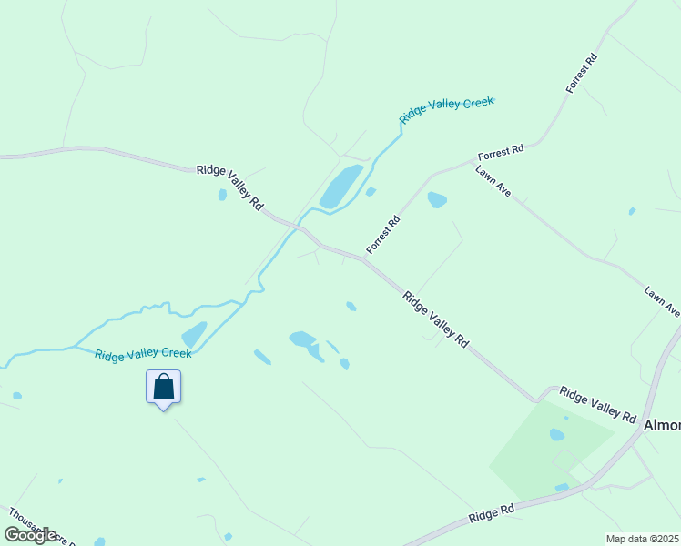 map of restaurants, bars, coffee shops, grocery stores, and more near 510 Ridge Valley Road in Sellersville